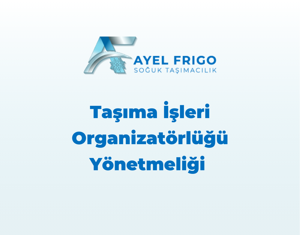 Taşıma İşleri Organizatörlüğü Yönetmeliği Resmi Gazetede yayımlanarak yürürlüğe girdi.